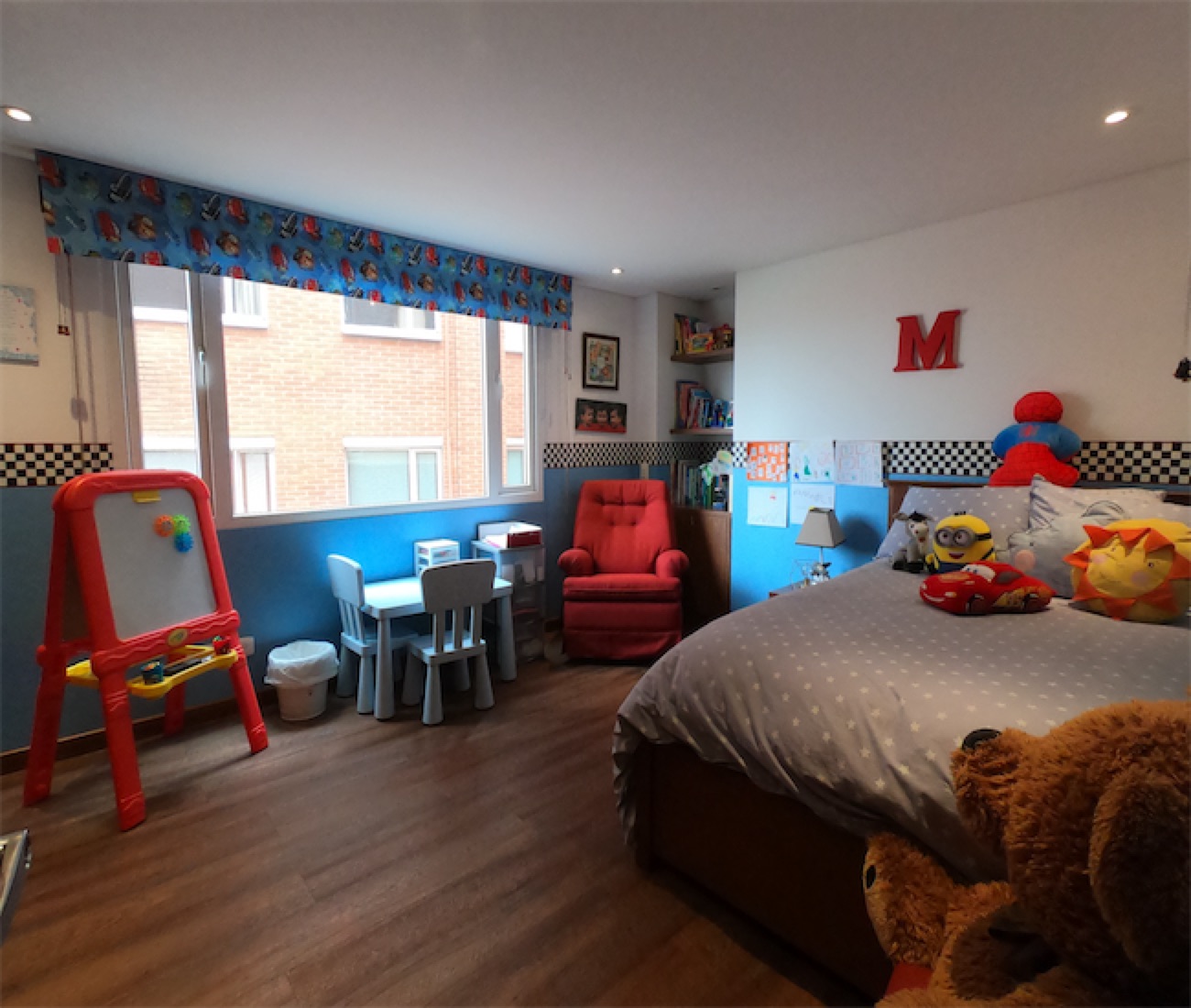 Lindo apartamento dúplex de 208m2 con 2 balcones, en Chicó Alto
