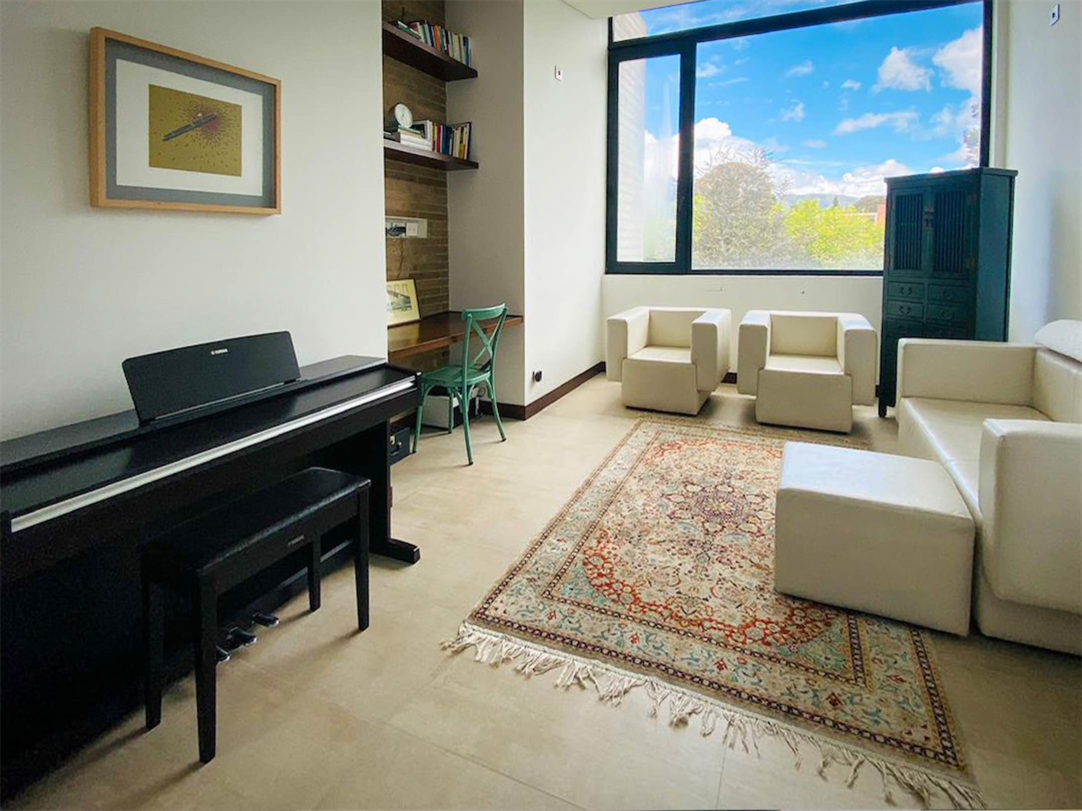 Linda casa contemporánea de 440m2 en Hacienda San Sebastián, Bogotá