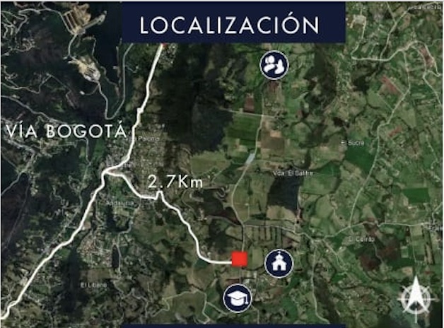 El mejor lugar para la casa de tus sueños junto al colegio de tus hijos, El Salitre, La Calera – Cund.
