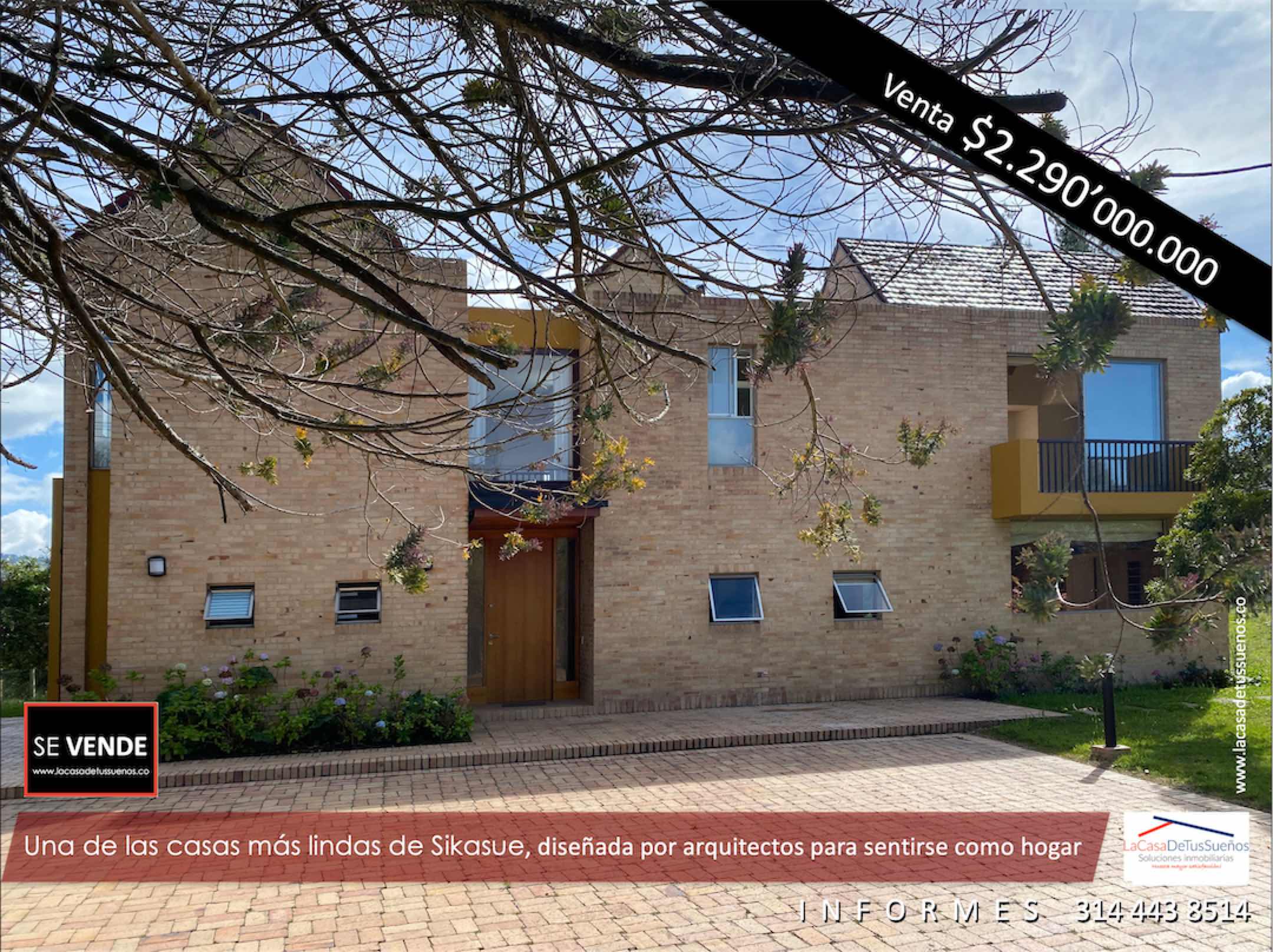 0 Aviso 2026 Sikasue CJ Una de las casas más lindas de Sikasue, diseñada por arquitectos para sentirse como hogar