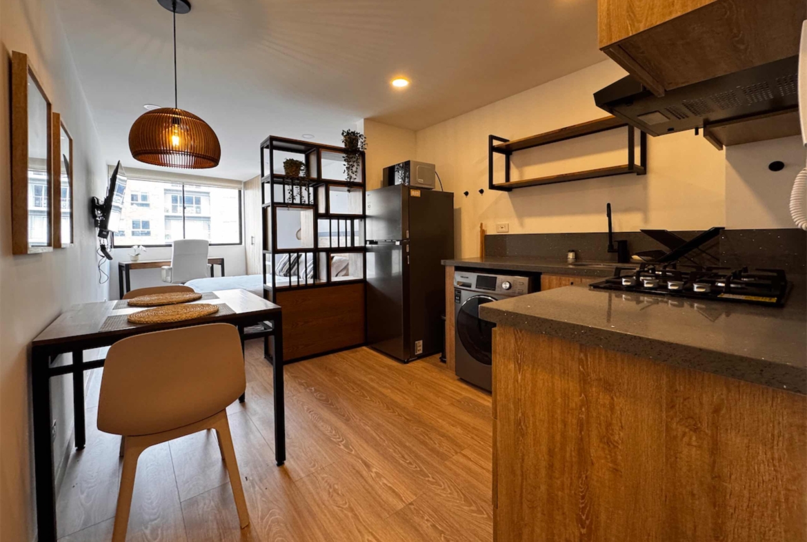 El apartaestudio moderno y funcional que estás buscando en Chapinero Central – Bogotá