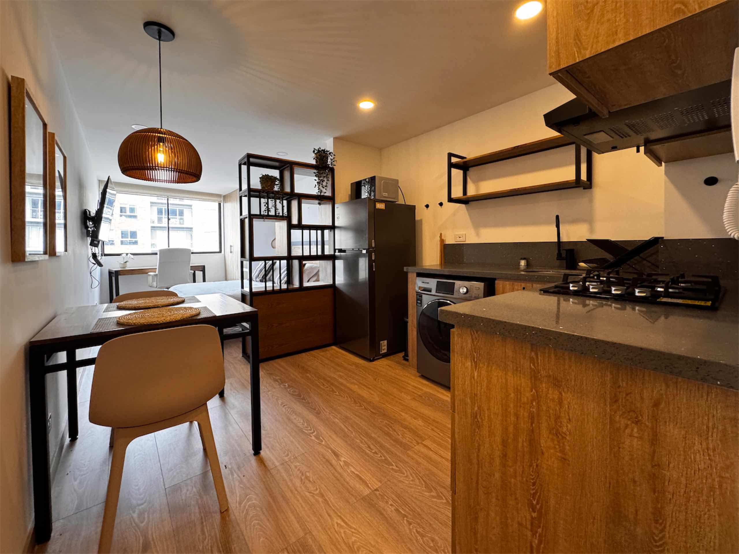 El apartaestudio moderno y funcional que estás buscando en Chapinero Central – Bogotá