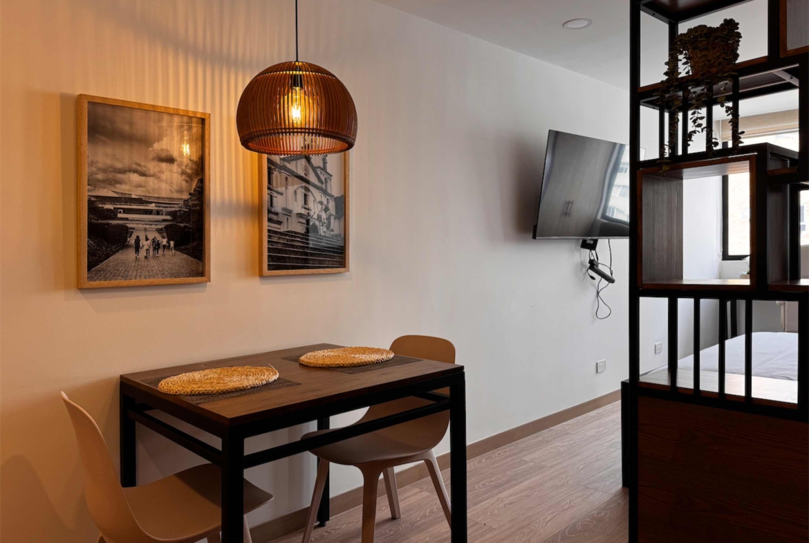 El apartaestudio moderno y funcional que estás buscando en Chapinero Central – Bogotá